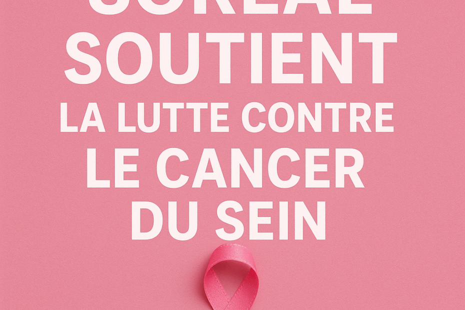 4 octobre 2025 - SOREAL soutient la lutte contre le cancer du sein
